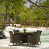 Alexander Rose - Ocean 4 Seat Round Dining Set (1.3m Table)