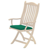 Alexander Rose - Polyester Seat Pad Cushion - Green