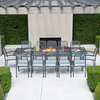 Alexander Rose - Portofino 10 Seat Rectangular Dining Set (2.7m x 90cm Table)