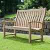 Alexander Rose - Roble Santa Cruz High Back 5ft Bench - (FSC Roble Wood)