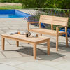 Alexander Rose - Tivoli 2 Seater Bench and Coffee Table