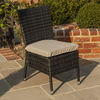 Belle Rattan - Ashdown Armless Chair - Brown