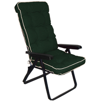 Bespoke Collection - Flock Recliner Replacement Cushion - Summer Green