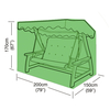 Bosmere Breathable PVC Polyester - 2 Seater Swing Seat Cover - 200cm (79") x 150cm (59") x 170cm (67") (L x W x H)