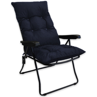 CC Collection - Flock Recliner Replacement Cushion - Plain Navy