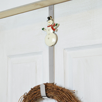 Christmas Wreath Hanger - Mr. Snowman