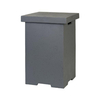 Happy Cocooning - Enclosure (Side Table) LPG Tank 410 x 410 x 620mm Anthracite Grey