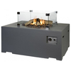 Happy Cocooning - Glass Screen Kit for Rectangular / Square Gas Fire Pits