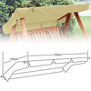 Harbo - Hammock Canopy - 3 Seat - Natural - Width 193 cm/Depth 130 cm