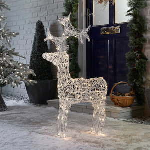 Kaemingk - Donner the 90cm Christmas Reindeer - Warm White
