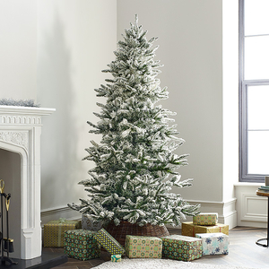 Kaemingk 7ft Snowy Alaskan Fir Artificial Christmas Tree