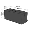 Large Cushion Storage Bag - 123cm (49.5") x 56cm (22") 38cm (15") (W x D x H)