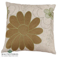 Marque Scatter Cushion - Green