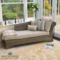 Maze Rattan - Havana Conservatory Chaise Longue with Left Arm