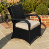 Maze Rattan - Texas Dining Armchair - Black