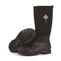 Muck Boot - Chore Hi Black Wellington Boot - Size 13