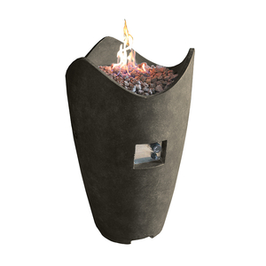 Nova - Fireglow Adelaide Gas Fire Pit Vase - Coffee