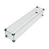 Nova - Fireglow Rectangular Glass Wind Guard for Gladstone Fire Pit