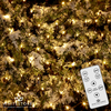 Premier Decorations - 360 Multi Action LED Net Nite Lights with Light Sensor & Remote - Warm White