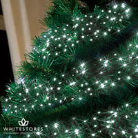 Premier Decorations - 480 LED Multi Action Cluster Lights - White