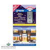 Premier Decorations - 960 Multi Action Snowing Icicle LED Nite Lights with Light Sensor & Remote - Bright White