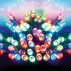 Premier Decorations - 960 Multi Action Supabright LED Lights - Multi-Coloured