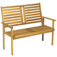 Royalcraft - Napoli 2 Seat Bench - 4ft (FSC Acacia Wood)