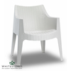 Scab - Maxima Rattan Style Recycled Armchair - Linen