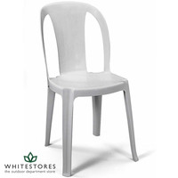 Scab - Tiuanna Stacking Resin Bistro Chair - White