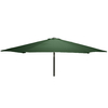 STURDI PLUS - 3m Round - Aluminium Garden Parasol - Crank & Tilt - Plain Green