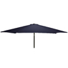 STURDI PLUS - 3m Round - Aluminium Garden Parasol - Crank & Tilt - Plain Navy