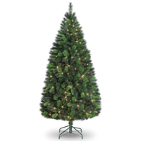 Swift - 5ft Prelit Slim Lancaster Artificial Christmas Tree