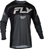Fly Racing Lite 2024 Motocross Jersey,  black-grey,  Size XL