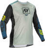 Fly Racing Lite Motocross Jersey,  grey-blue,  Size XL,  grey-blue,  Size XL