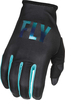 Fly Racing Lite Women Motocross Gloves,  black-blue,  Size XS,  black-blue,  Size XS for Women