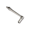 Foot brake lever aluminium,  SUZUKI GSF 600,  96-05,  GSF 1200,  96-05,  foldable,  silver,  silver