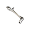 Foot brake lever aluminium,  SUZUKI SV 650,  03-,  SV 1000,  03-,  foldable,  silver,  silver