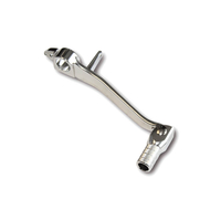 Foot brake lever aluminium,  SUZUKI SV 650,  03-,  SV 1000,  03-,  foldable,  silver,  silver