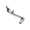 Foot brake lever aluminium,  YAMAHA YZF R6,  03-07,  foldable,  silver,  silver