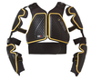 Forcefield EX-K Hardness Adventure Protector,  black-yellow,  Size S for Men