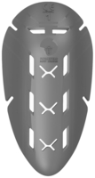 Forcefield Isolator PU L1 Knee Armour,  grey,  grey,  Size One Size