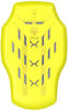 Forcefield Isolator PU L2 Back Armour,  yellow,  yellow,  Size One Size
