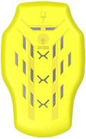 Forcefield Isolator PU L2 Back Armour,  yellow,  yellow,  Size One Size