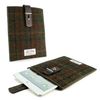Alston Craig Harris Tweed Case Cover Sleeve for 7" tablets including (iPad mini / Retina,  Samsung Galaxy Tab 7",  Archos,  Nook,  Arnova,  Gemini,  Acer Iconia,  Toshiba AT,  Google Nexus) - Red / Brown