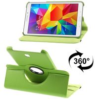 E-Volve Rotating Multi-Angle Faux leather case cover for Samsung Galaxy Tab 4 8.0 - Green