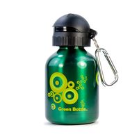 Green Bottle BPA Free / Non Toxic Water Bottle 350ml for Kids - Green