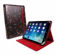 TLC TLC Slim-Stand fabric case cover for Apple iPad Air (Sleep Function) - Black (Rockabetty)