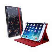TLC TLC Slim-Stand fabric case cover for Apple iPad Mini / Retina (Sleep Function) - Black (Rockabetty)