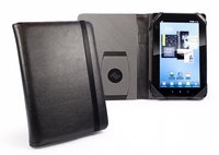 Tuff-Luv Embrace case cover for e-readers compatible with Kobo Vox - black