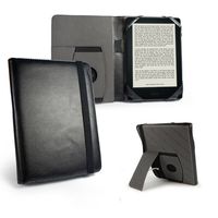 Tuff-Luv Embrace Plus & Stand case cover for e-readers compatible with Kobo Aura HD (with sleep mode) - Black